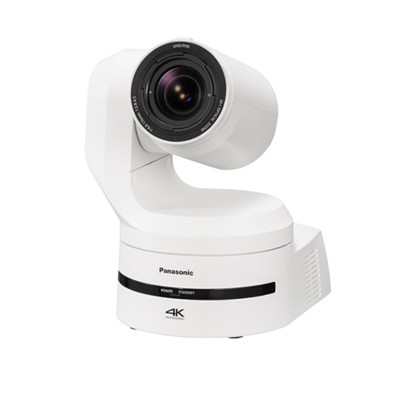 Panasonic AW-UE160 4K UHD HDMI/3G-SDI/IP Integrated 20x PTZ Camera, White