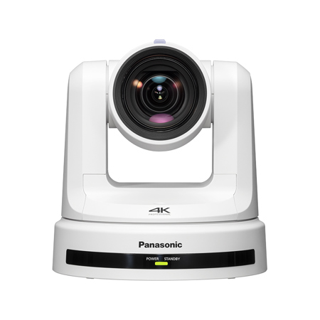 Panasonic AW-UE20 4K/30P 3G-SDI/HDMI/IP/USB 12x PTZ Camera, White