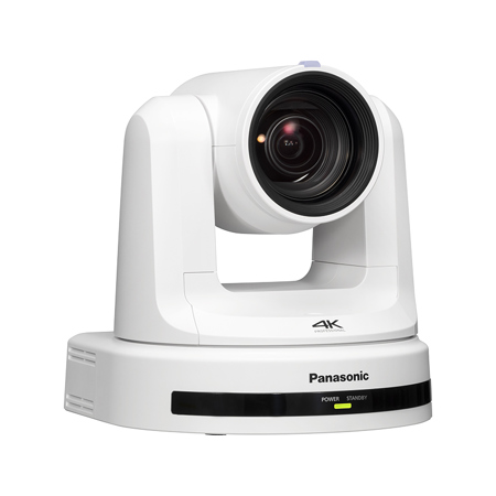 Panasonic AW-UE20 4K/30P 3G-SDI/HDMI/IP/USB 12x PTZ Camera, White