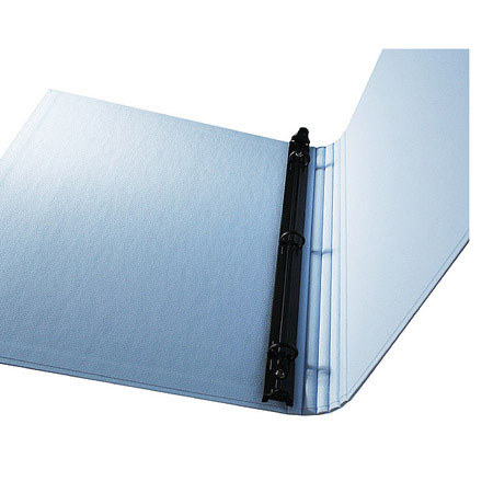 Paolo Cardelli, 1/2" O-Ring Binder Portait , Holds 8.5x11", Blue