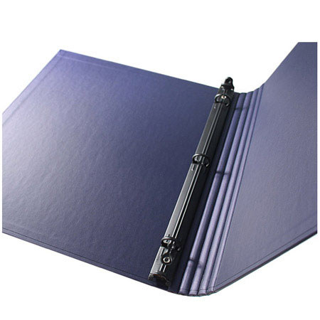 Paolo Cardelli Imperia Bl&o Collection, 1/2" D-Ring Binder Portait, Navy Blue