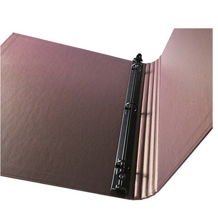 Paolo Cardelli Imperia Bl&o, 1" D-Ring Binder L&scape , Holds 11x8.5", Bronze