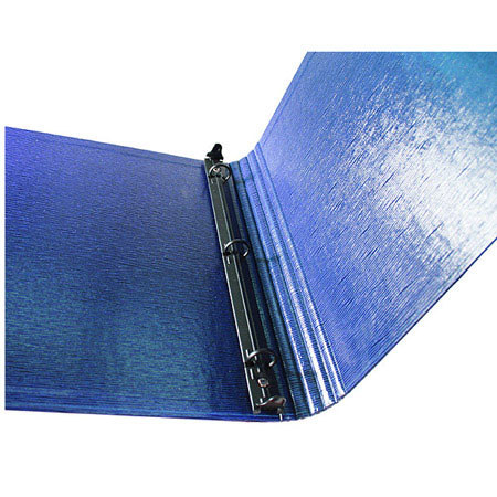 Paolo Cardelli, 1/2" O-Ring Binder Portait, Holds 8.5x11" Sheets,Blue