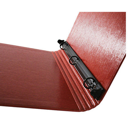 Paolo Cardelli, 1" D-Ring Binder L&scape, Hold Letter Size 11x8.5", Orange