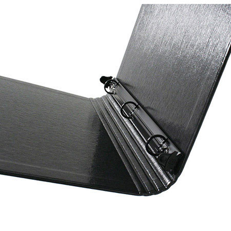 Paolo Cardelli, 3" D-Ring Binder Portait, Holds 8.5x11" Sheets,Dark Grey