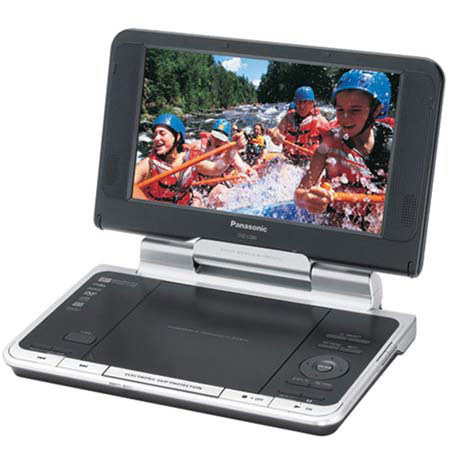 Panasonic DVD-LS80, Portable DVD Player with Multi-angle 8.5" LCD Widescreen.