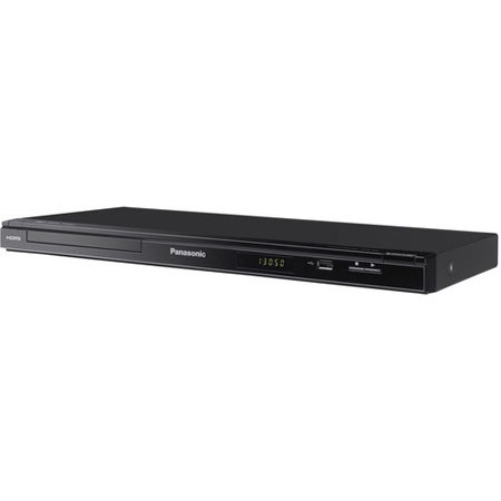 Panasonic DVD Player with USB Playback, Black