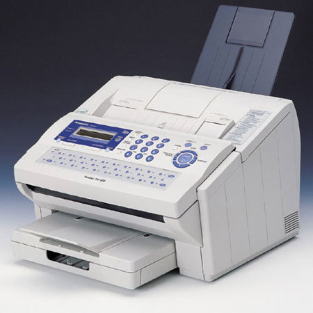 Panasonic DX-800 Desktop Laser Network Fax Machine, Up to 6.5 ppm, Ethernet Ports, Duplex Copy, Print, and Fax