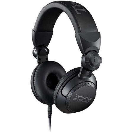 Panasonic Technics EAH-DJ1200 Professional DJ Stereo Headphones, Black