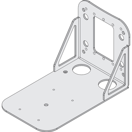 Panasonic FEC-100WM Wall Mount for AW-UE100 PTZ Camera, White