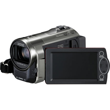 Panasonic HC-V10 HD Camcorder, Red