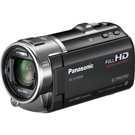Panasonic HC-V700M HD Camcorder, Black
