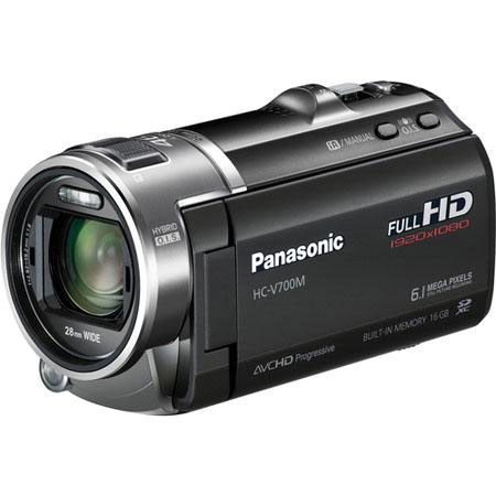 Panasonic HC-V700M Full HD Camcorder - Bundle 16GB SDHC - Red Giant