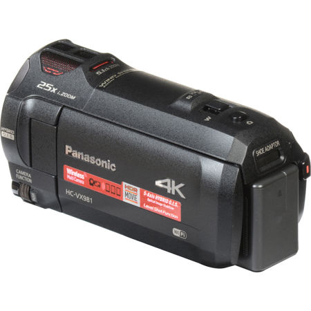 Panasonic HC-VX981K 4K Ultra HD Camcorder with 4K Photo Capture, Wi-Fi