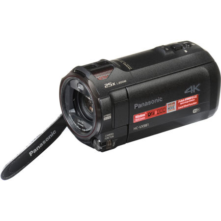 Panasonic HC-VX981K 4K Ultra HD Camcorder with 4K Photo Capture, Wi-Fi