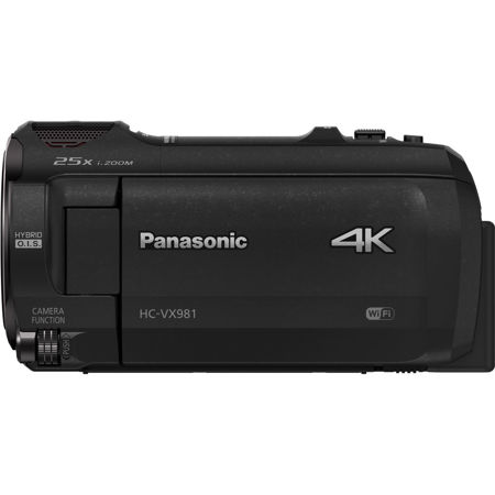 Panasonic HC-VX981K 4K Ultra HD Camcorder with 4K Photo Capture, Wi-Fi