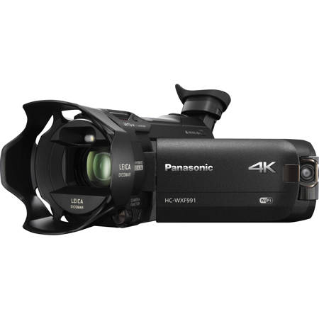 Panasonic HC-WXF991K 4K Ultra HD Camcorder with Wi-Fi, Twin Camera