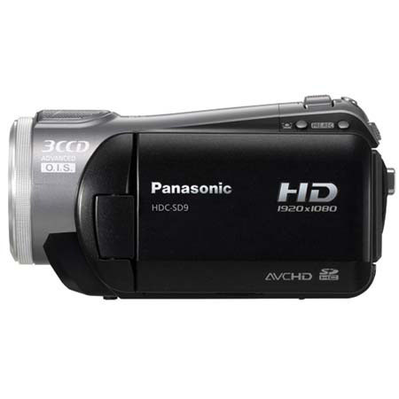 Panasonic HDC-SD9 Hi-Definition 3 CCD SD Memory Card Camcorder