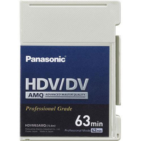 Panasonic AYHDVM63AMQ Mini-DV Advanced Master Tape
