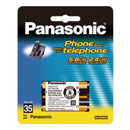 Panasonic HHR-P107A-1B Nickel Metal Hydride Cordless Phone Battery