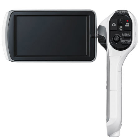 Panasonic HX-DC1 14MP HD Dual Camcorder, White