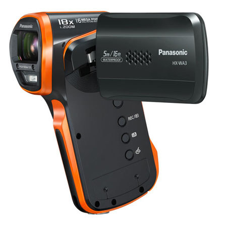 Panasonic HX-WA03 Full HD Active Lifestyle Camcorder, Gray