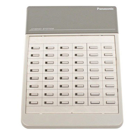 Panasonic KXT7040 48 Button DSS Console, White