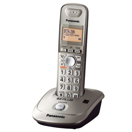 Panasonic DECT 6.0+ 1.9GHz Cordless Phone System with 1 Handset, Champagne Gold