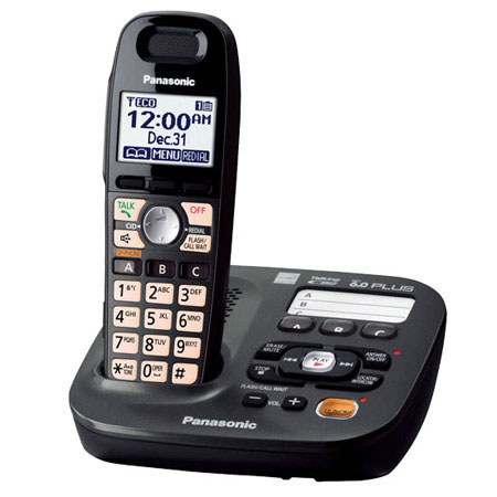 Panasonic KX-TG6591T Digital Cordless Answering System with 1 Handset