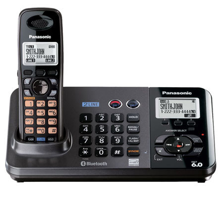 Panasonic KX-TG9381T 2-Line DECT 6.0 Digital Cordless Answering System