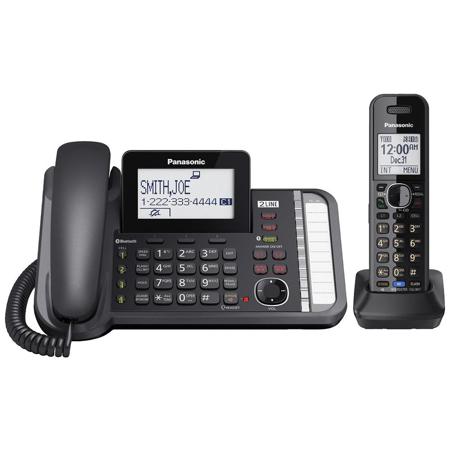 Panasonic KX-TG9581B 2 Line Expandable Link2Cell Telephone System