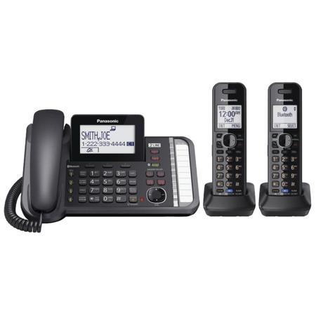 Panasonic KX-TG9582B 2Line Corded/Cordless Expandable Link2Cell Telephone System