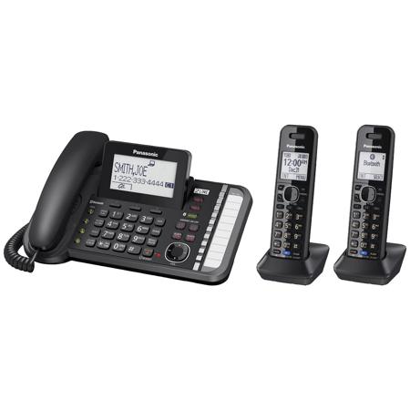 Panasonic KX-TG9582B 2Line Corded/Cordless Expandable Link2Cell Telephone System