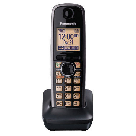 Panasonic KX-TGA401B Dect 6.0 Plus Accessory Handset for TG4000 Phone Systems