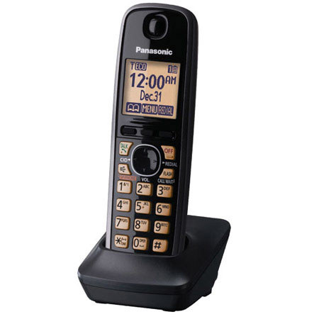 Panasonic KX-TGA401B Dect 6.0 Plus Accessory Handset for TG4000 Phone Systems