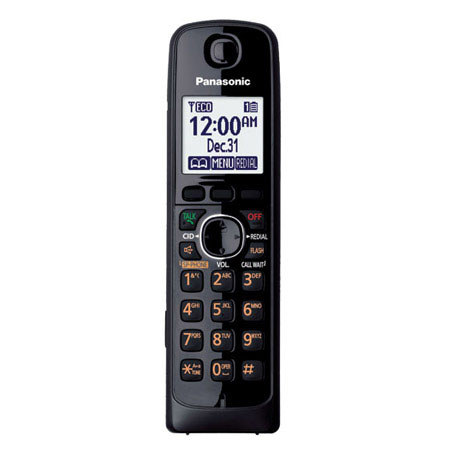 Panasonic KX-TGA660B DECT 6.0 Plus Extra Handset, Black