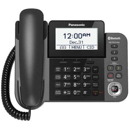 Panasonic Link2Cell Corded/Cordless Phone & Answering Machine, Cordless Handset