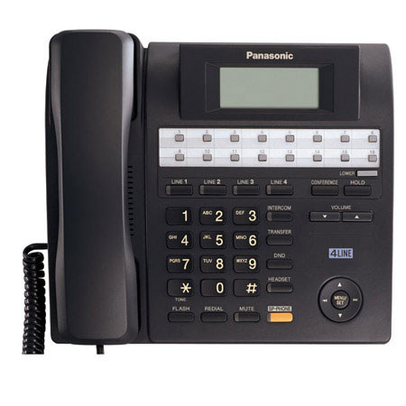 Panasonic KX-TS4100 4-Line Integrated Phone System with Speakerphone, Black