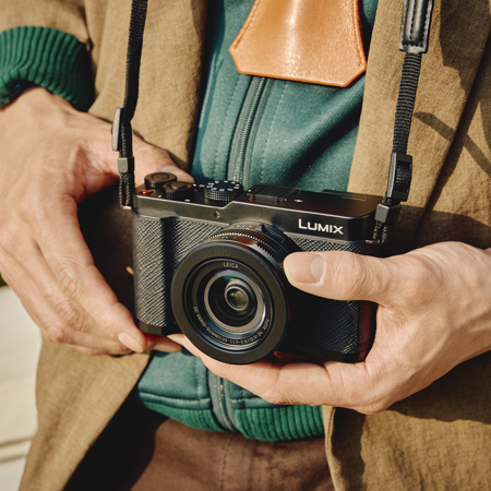 Panasonic LUMIX L10 Digital Camera, Black DC-L10K