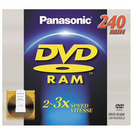 Panasonic LMAD240LU DVD-RAM Disc for Video Recording