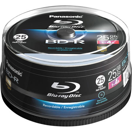 Panasonic LMBRS25LU25 25GB Single Layer Blue-ray Disc