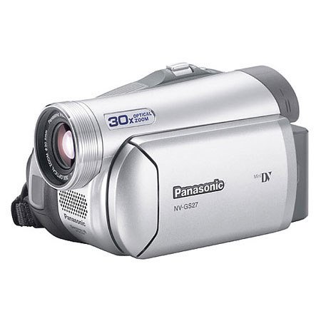 Panasonic NVGS-27 PAL System Ultra Compact Mini DV Camcorder, 30x Optical Zoom, 2.5" LCD Screen
