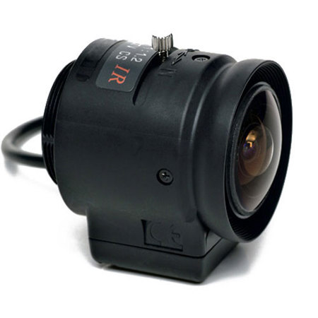 Panasonic 2.2mm F/1.2 1/3" Auto Iris Wide-Angle Lens, Manual Focus