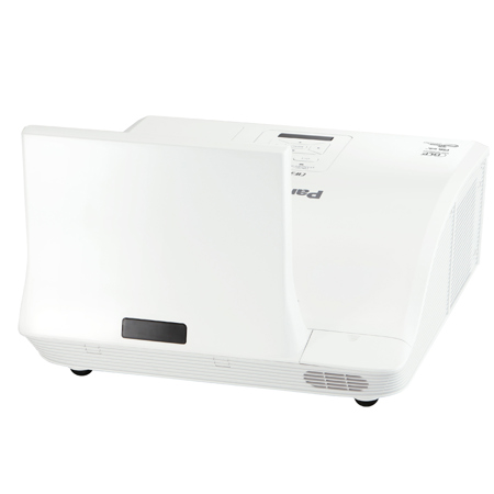Panasonic PT-CW240U Ultra-Short Throw 1-Chip DLP Projector, 2600 Lumens, 16:10 Aspect Ratio, 10W Speaker Output, 240W UHM Lamp, HDMI/VGA/USB
