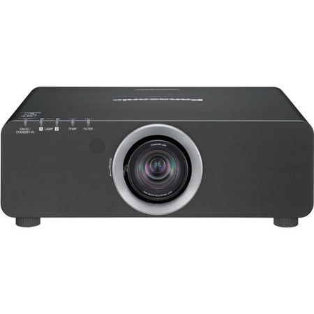 Panasonic PT-DW640UK 1-Chip DLP Projector, Black