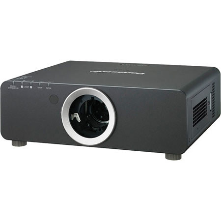 Panasonic PT-DW640ULK WXGA DLP Projector, No Lens, Black
