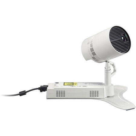Panasonic PT-JW130FWU Direct Mount Space Player DLP Projector, White