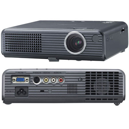 Panasonic PT-P1SDU Multimedia Projector, 1500 ANSI Lumens, Native SVGA (800x600), with SD Card