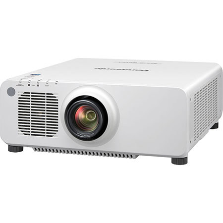 Panasonic PT-RW630 6500 Lumens WXGA Laser Light 1-Chip DLP Projector with Lens, 16:10 Aspect Ratio, 1080p Input Scan Format, White