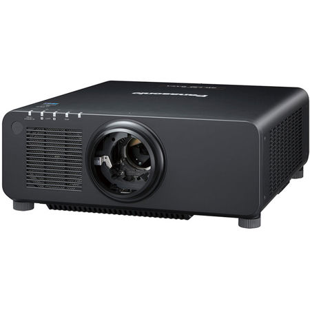 Panasonic PT-RW730LBU WXGA Solid Shine 1-Chip DLP Laser Projector, 1280x800, 7200 Lumens, Lens Not Included, Black
